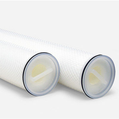 Lebensmittel Getränke 20 Zoll 40 Zoll High Flow Pleated Filterpatrone für die Behandlung von Abwasser außer Rost