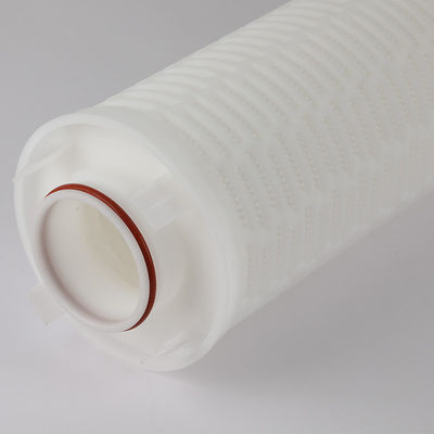 40 Zoll PP Hochstrom-Pleated Filterelement für Elektroplattierung Bad 1-100um Druckbehälter