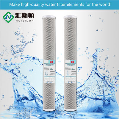 20 Zoll Cto Carbon Block Filterpatrone zur Wasserfiltration und Geruchsbeseitigung