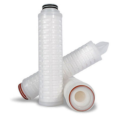 40 Zoll 0,1um 0,22um 0,45um PES PP-Pleat Filterpatronen für das Leitungswasser