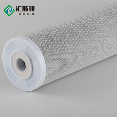 20 Zoll aktiviertes Kohlenstoffpigment Farbstoff chemischer Filtrationsfilter zur Herstellung von Süßwasser