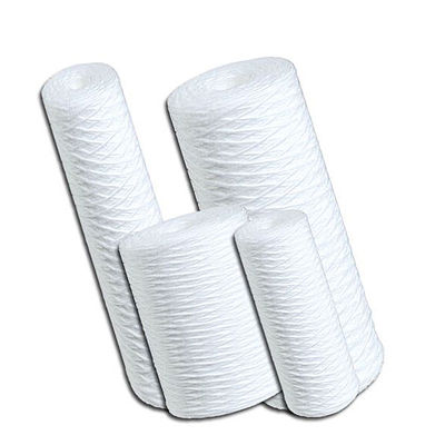 1/5/10/20/30/50/100 Mikron-Rating 10 * 4,5 Zoll PP-Serie Wunde Spinning Filterpatrone