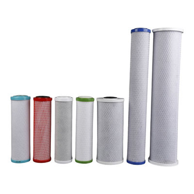 10"/20" großer Sinterkohle-Block Kokosnuss-Schal CTO für riesige Wasserfiltergehäuse