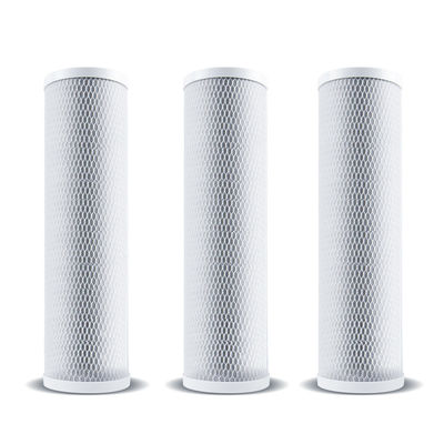 NSF zertifizierte 10 Zoll CTO Trinkwasserfiltration mit Aktivkohlenstoffspannung V 0