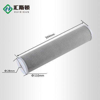 Länge 20 " 5 Mikron CTO Aktivkohlenstoff-Blockfilter für die ganze Haus-Wasserfiltration