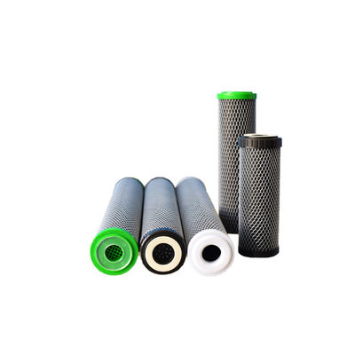 Wasserreinigungssystem 10 Zoll CTO-Filter Aktivkohlenstoff