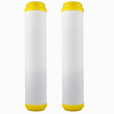 Haushaltsvorfiltration 20 Zoll Ionenwechselharzfilterpatrone zur Wasserweichung