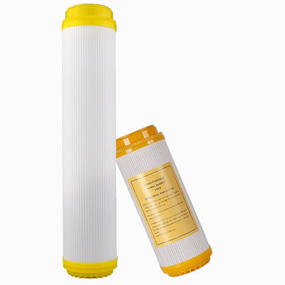 Haushaltsvorfiltration 20 Zoll Ionenwechselharzfilterpatrone zur Wasserweichung