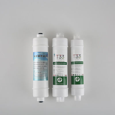 Huiston T33 Hintere Aktivkohle-Wasserfilterpatrone zur Filtration von Lebensmitteln und Getränken