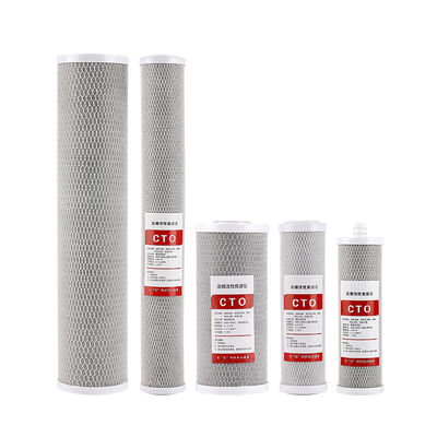 Druckbehälter 20 Zoll 4,5 Zoll Aktivkohlenstofffilterpatrone zur Wasserfiltration