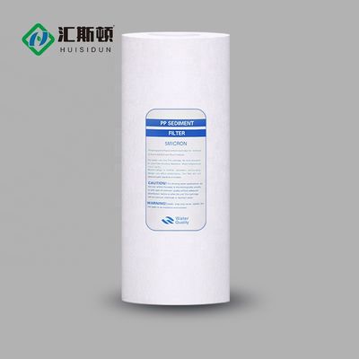 10 Zoll 5 Mikron PP Jumbo Sediment Melt Blow Cartridge für eine effektive Wasserfiltration
